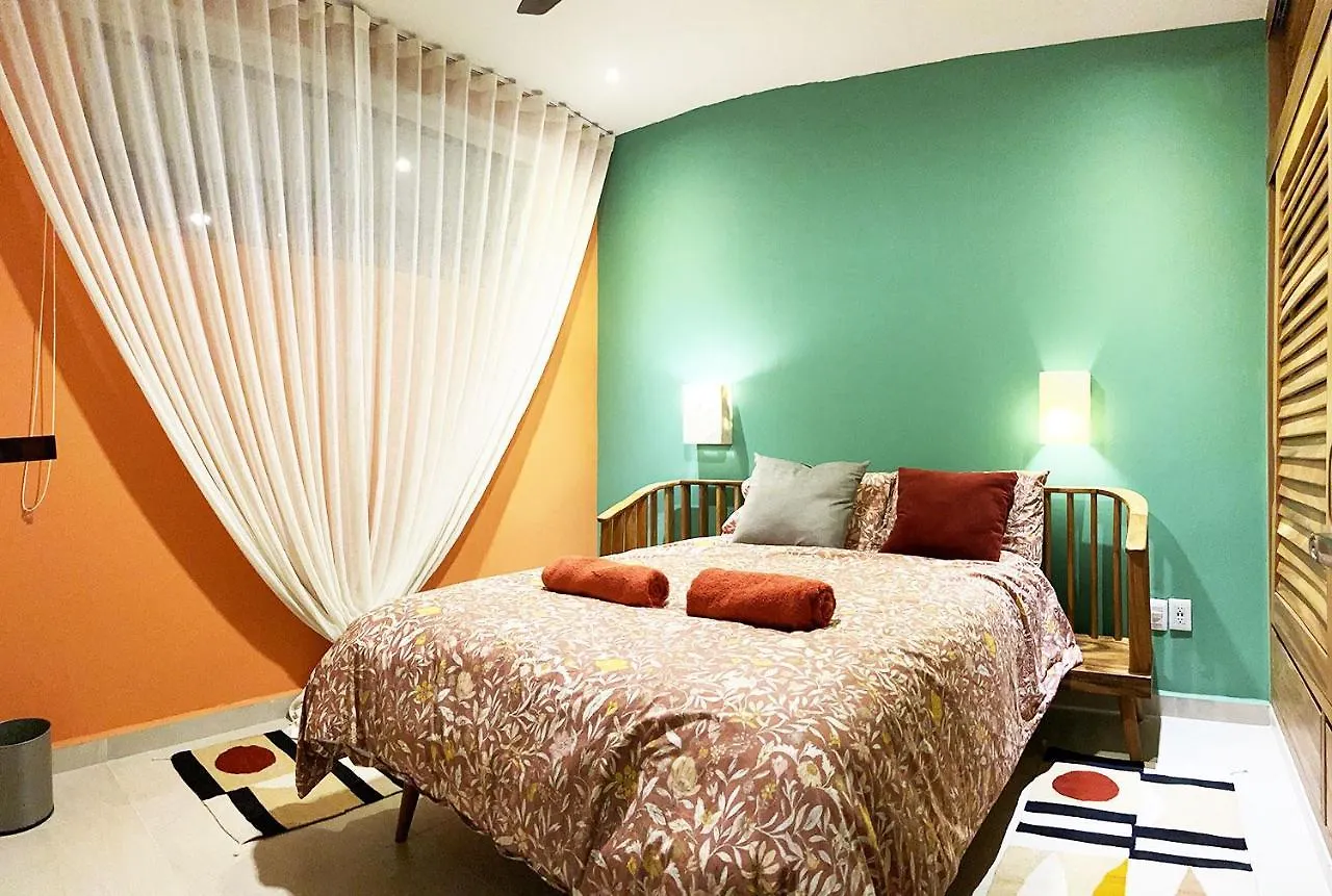 Lujoso Y Bello Condo Estilo Boho Tulum Playa del Carmen