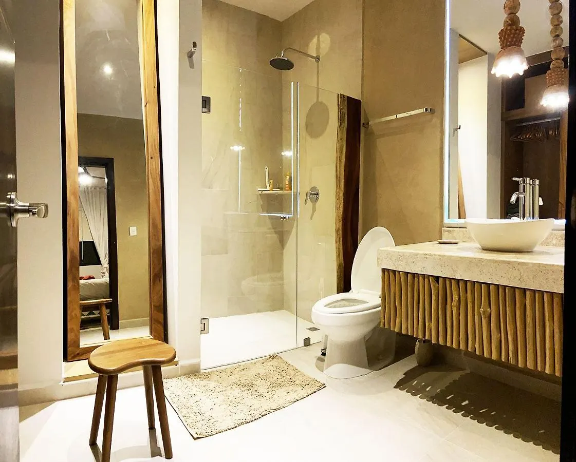 Lujoso Y Bello Condo Estilo Boho Tulum Playa del Carmen Apartment