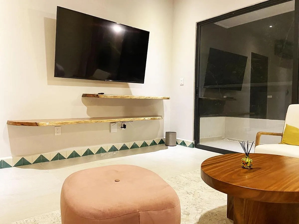 Apartment Lujoso Y Bello Condo Estilo Boho Tulum Playa del Carmen Mexico