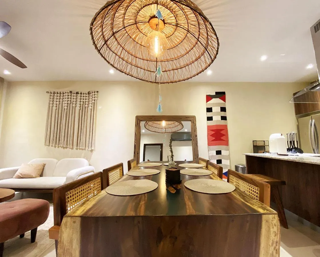 Apartment Lujoso Y Bello Condo Estilo Boho Tulum Playa del Carmen