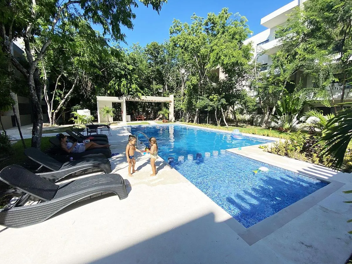 Lujoso Y Bello Condo Estilo Boho Tulum Playa del Carmen Apartment