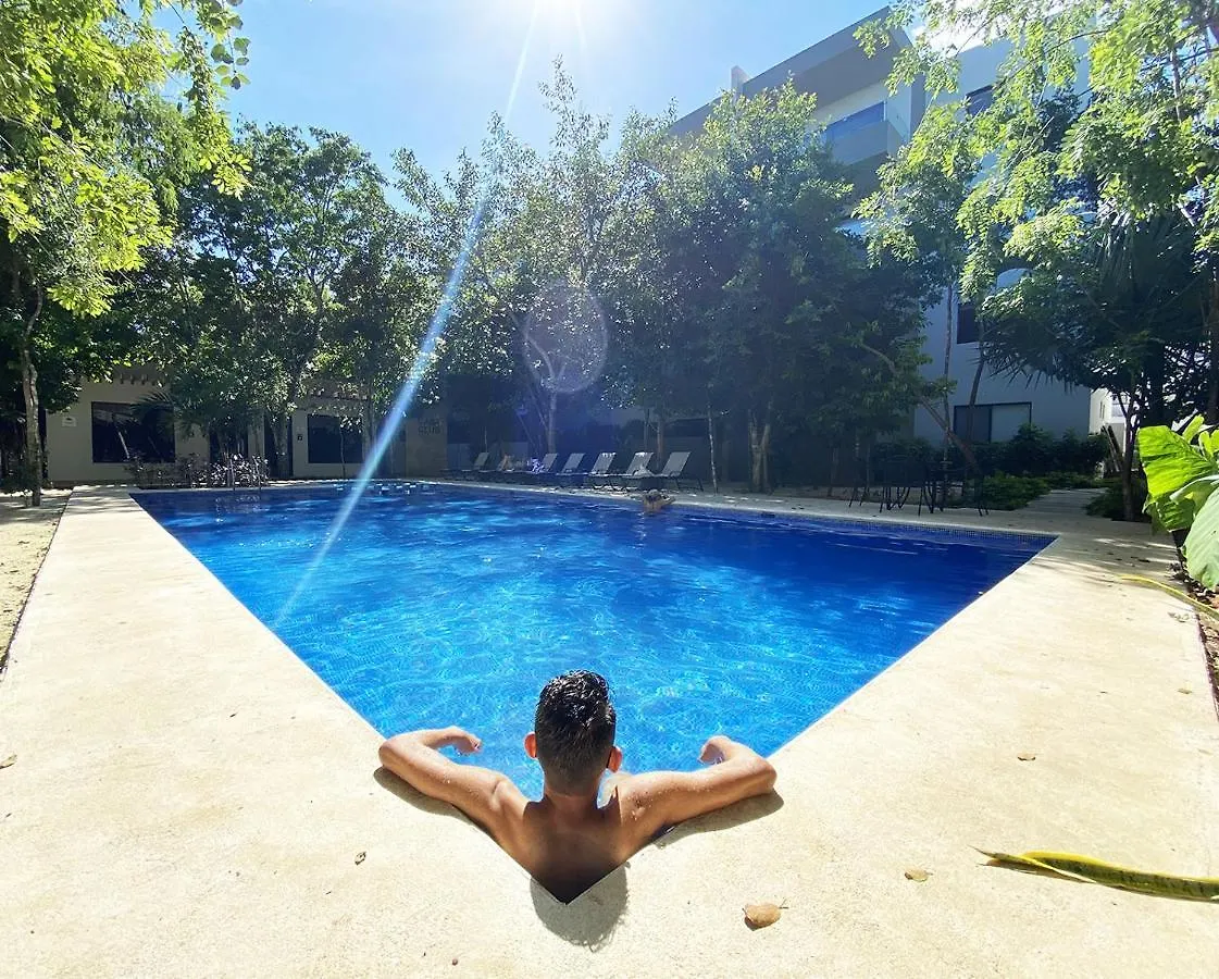 Lujoso Y Bello Condo Estilo Boho Tulum Playa del Carmen Apartamento